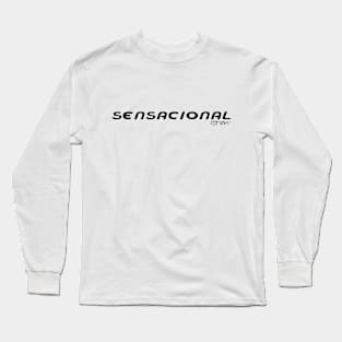 Sensacional - Black Logo Long Sleeve T-Shirt